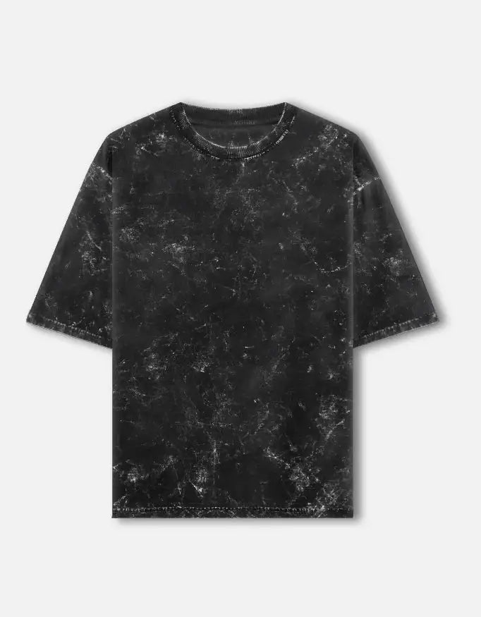 Unisex Acid Wash Oversized Tee | Custom Print