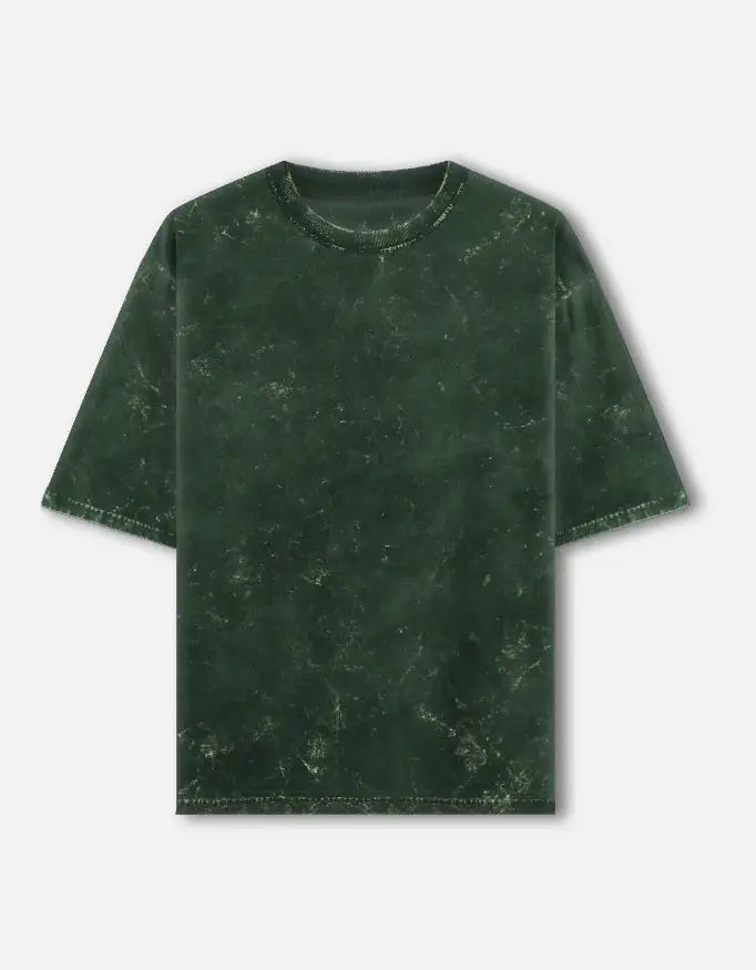 Unisex Acid Wash Oversized Tee | Custom Print