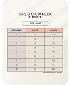 Girl Classic Crew T-Shirt | Custom Print