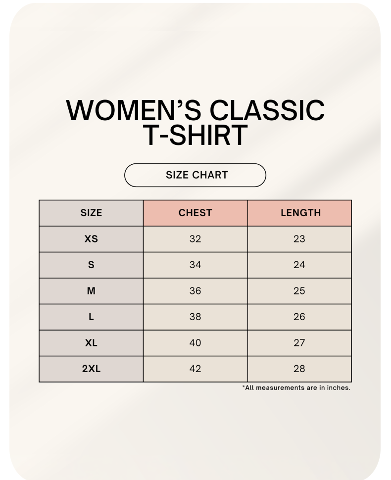 Women's Classic Crew T-Shirt | Custom Print