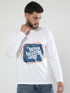 Men's Full Sleeve T-Shirt | Custom Print
