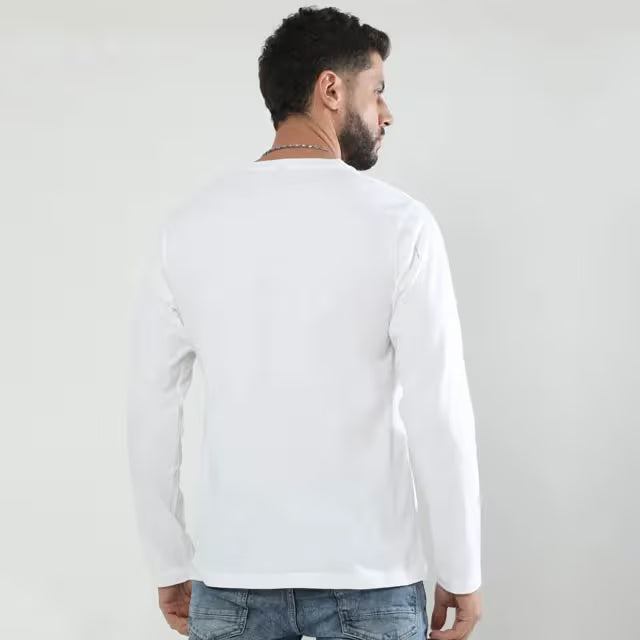 Men's Full Sleeve T-Shirt | Custom Print