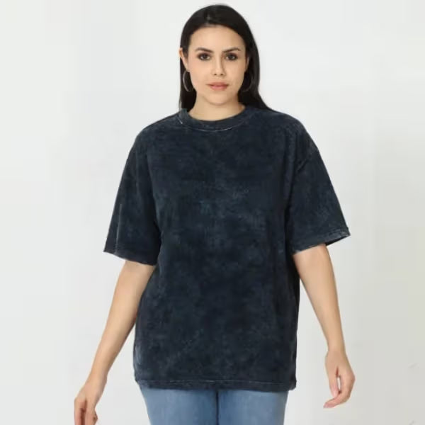 Unisex Acid Wash Oversized Tee | Custom Print