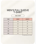 Men's Full Sleeve T-Shirt | Custom Print - AURA STUDIOS