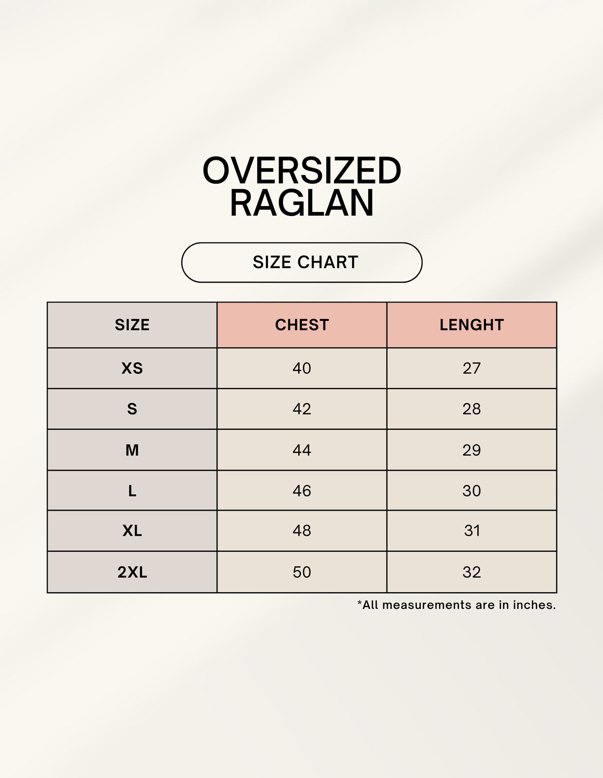 Unisex Oversized Raglan Custom T-shirt