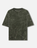 Unisex Acid Wash Oversized Tee | Custom Print - AURA STUDIOS