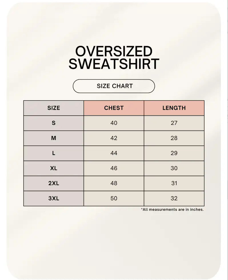 Unisex Oversized Sweatshirt | Custom Print - AURA STUDIOS