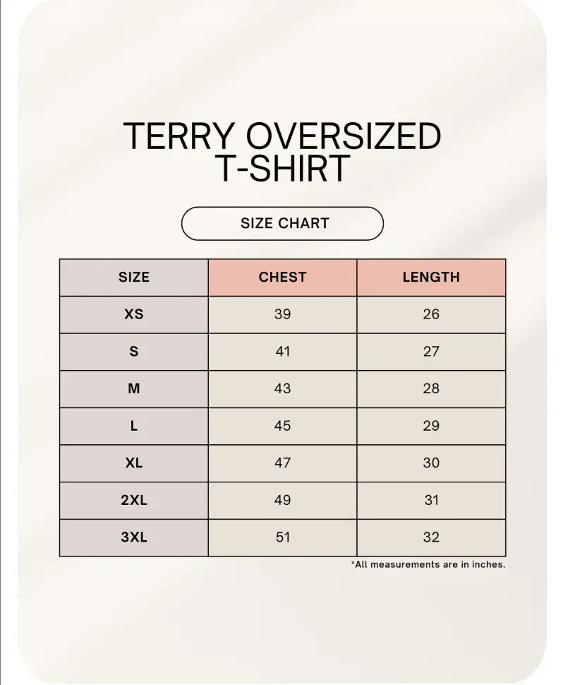 Unisex Terry oversized Tee | Custom T-Shirt - AURA STUDIOS