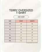 Unisex Terry oversized Tee | Custom T-Shirt - AURA STUDIOS