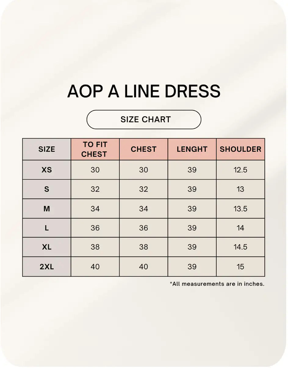 Women's AOP A-Line Dress | All Over Print Custom - AURA STUDIOS