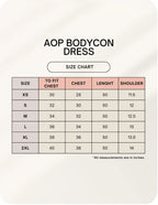 Women's AOP Bodycon Dress | All Over Print Custom - AURA STUDIOS