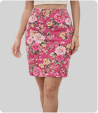 Women's AOP Mini Skirt | All Over Print Custom - AURA STUDIOS