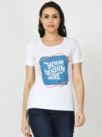 Women's Classic Crew T-Shirt | Custom Print - AURA STUDIOS