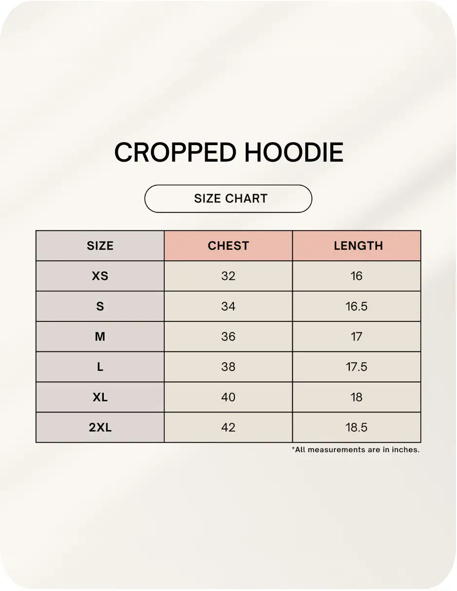 Women's Cropped Hoodie | Custom Print - AURA STUDIOS