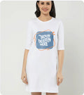 Women's T-Shirt Dress | Custom Print - AURA STUDIOS