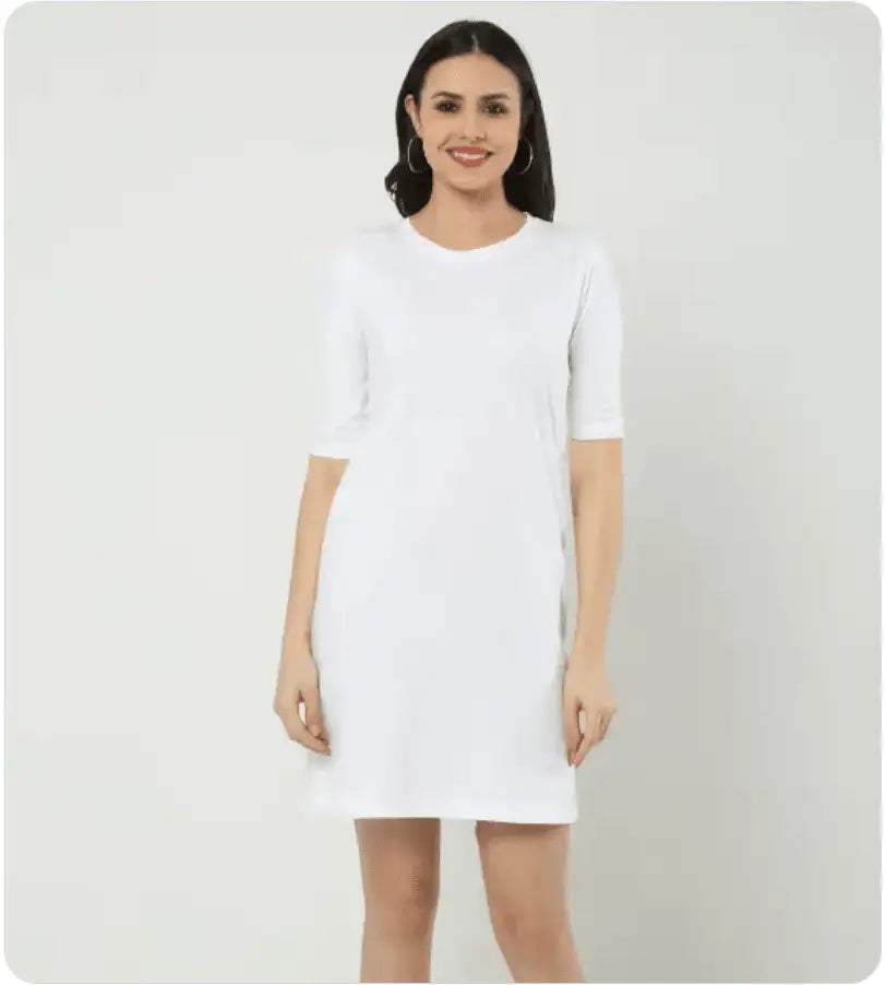 Women's T-Shirt Dress | Custom Print - AURA STUDIOS